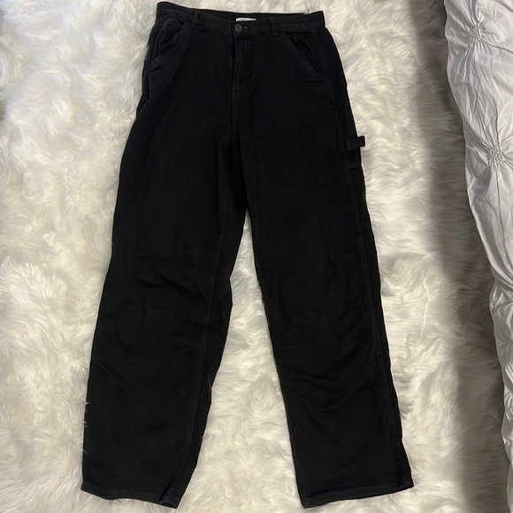 Garage Black Cargo Pants - Picture 1 of 4